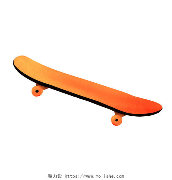 卡通运动滑板学生娱乐体育用品素材轮滑